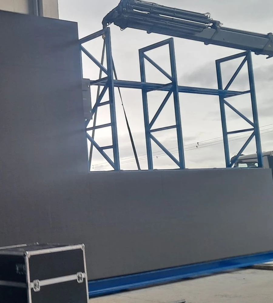 Estructura para pantalla LED 4
