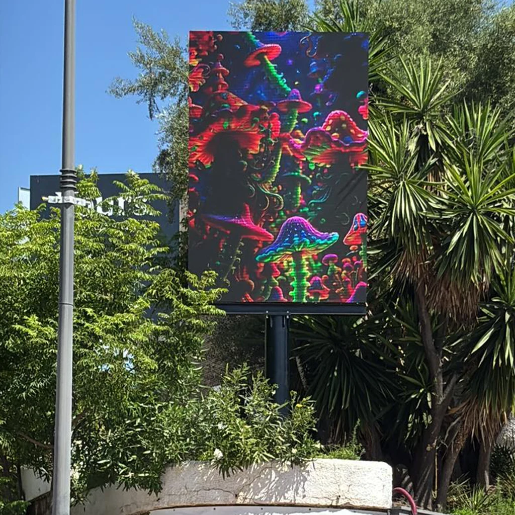 Estructura para pantalla LED 6