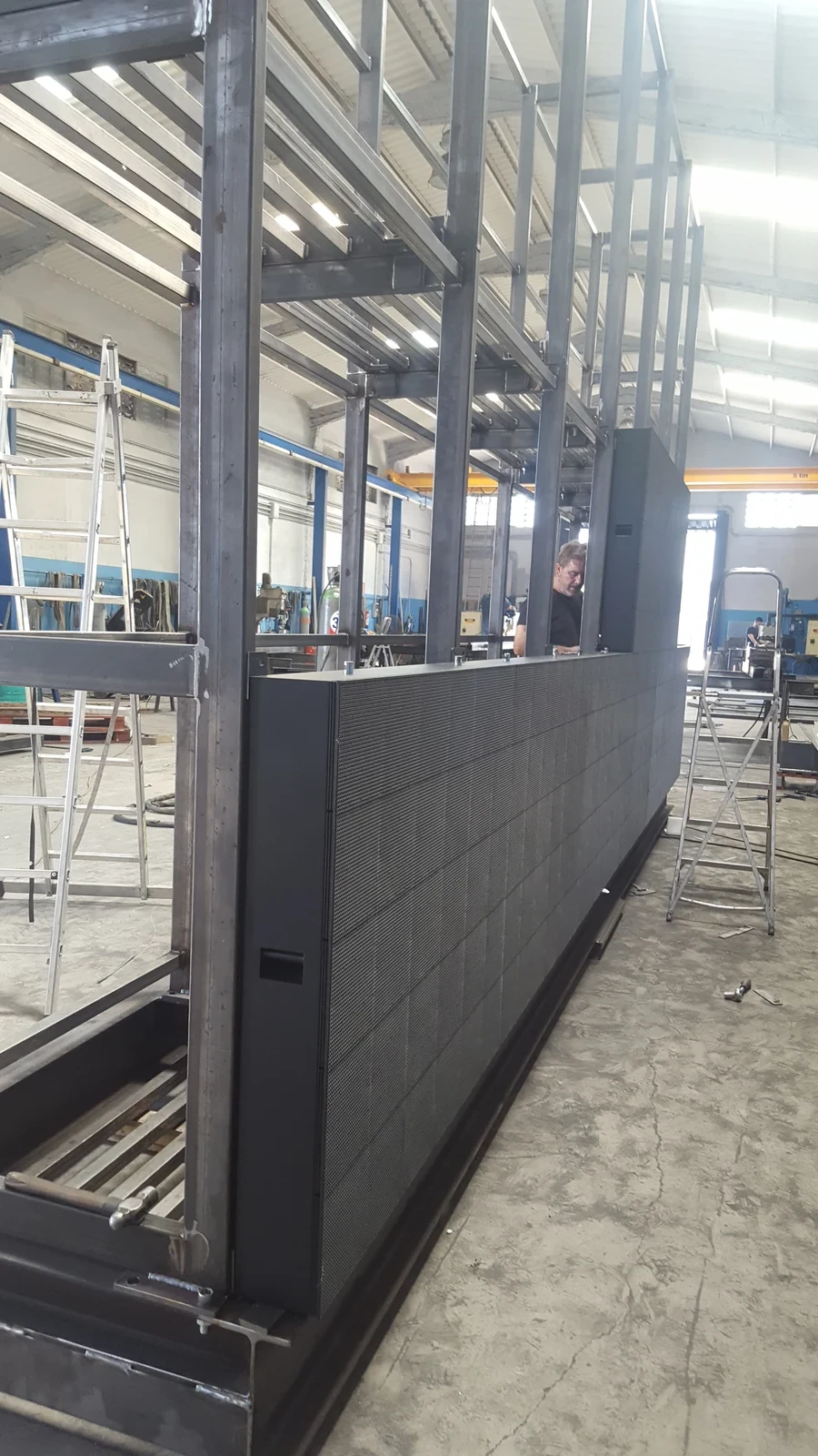 Estructura para pantalla LED 9